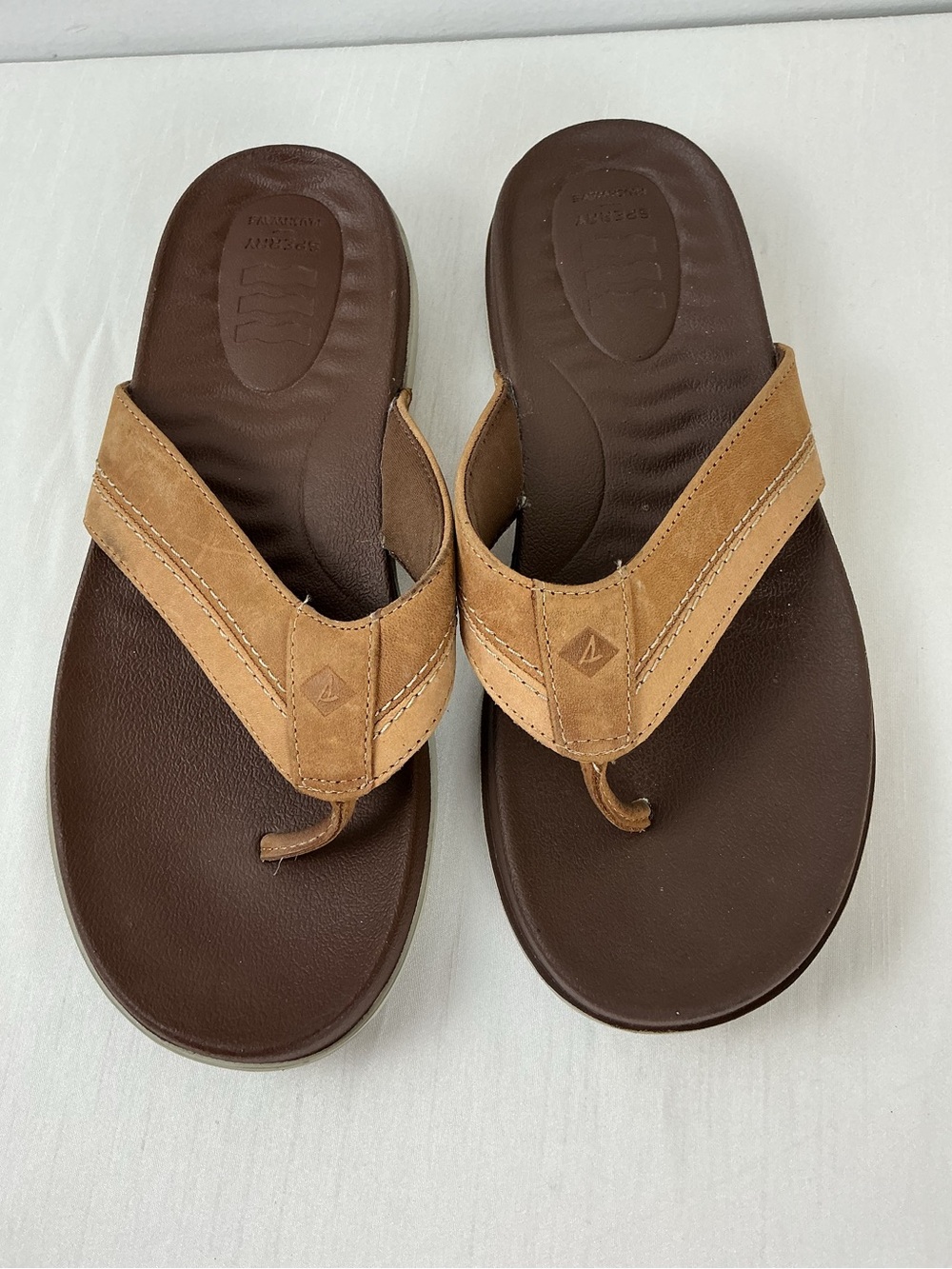 Sperry Men's Plushwave Thong Sandals Size 8